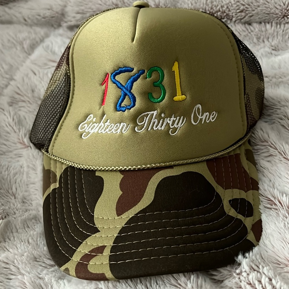 Camo “1831” Unisex SnapBack Cap